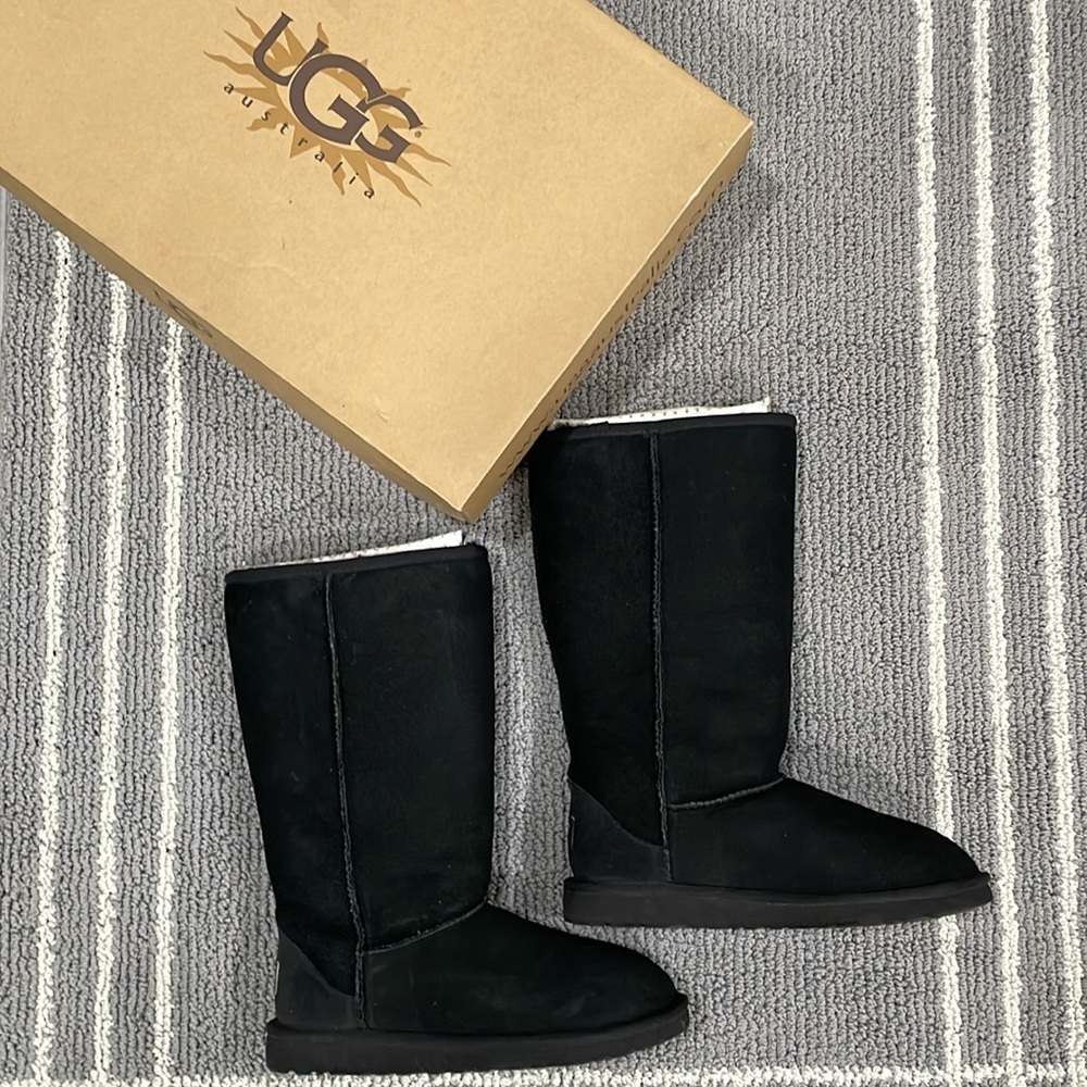 Ugg Classic Tall Black Boot- Kid’s Size 4
